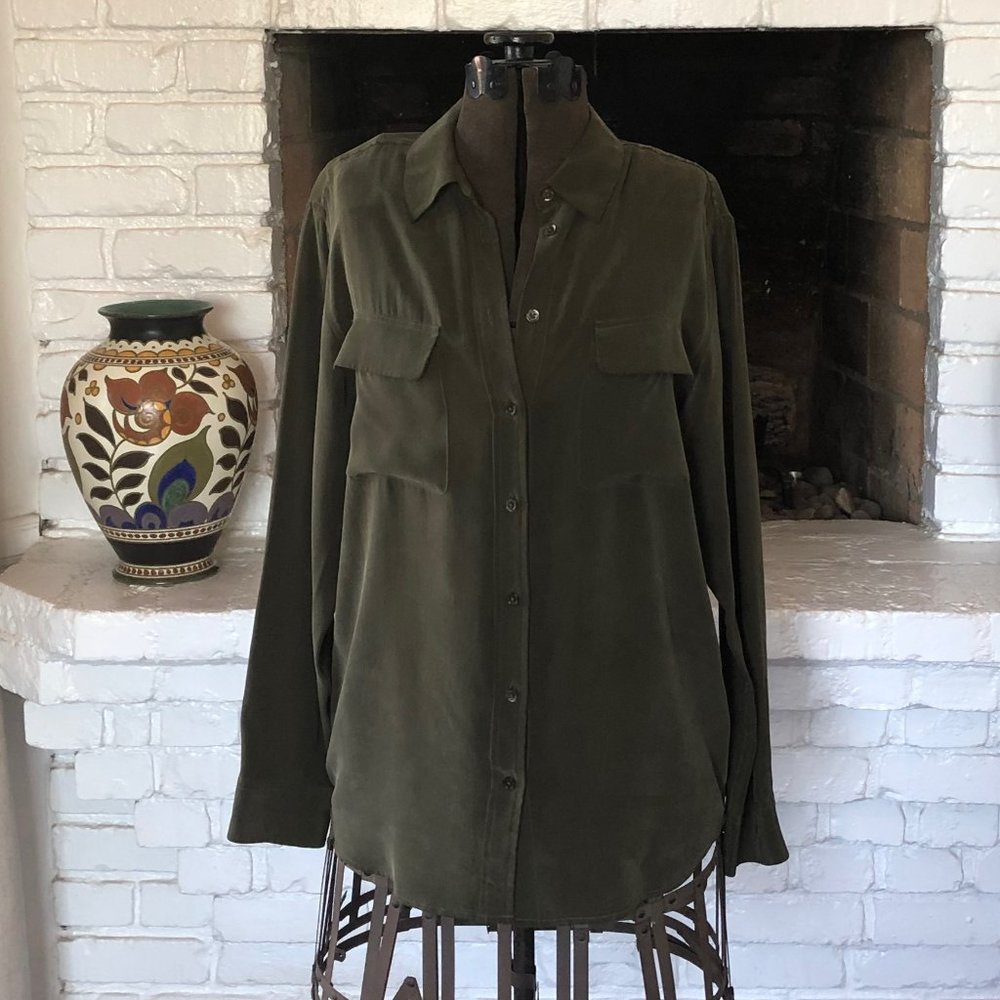 Equipment Silk Shirt